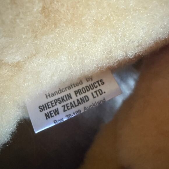 Large 21" Shearling Real Sheepskin Teddy bear Sheepskin Products New Zealand - Picture 6 of 8